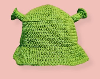 Crochet Shrek Hat - Etsy UK