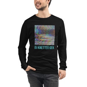 DJ Knetter Gek Coda Artwork Unisex Long Sleeve Tee (With Name)