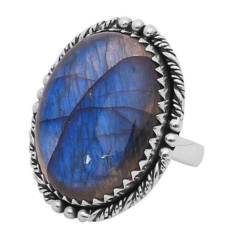 Details about Handmade Natural Labradorite Oval Shape 925 Sterling Silver Ring Gift RS-1319 Details about Handmade Natural Labradorite Oval Shape 925 Sterling Silver Ring Gift RS-1319