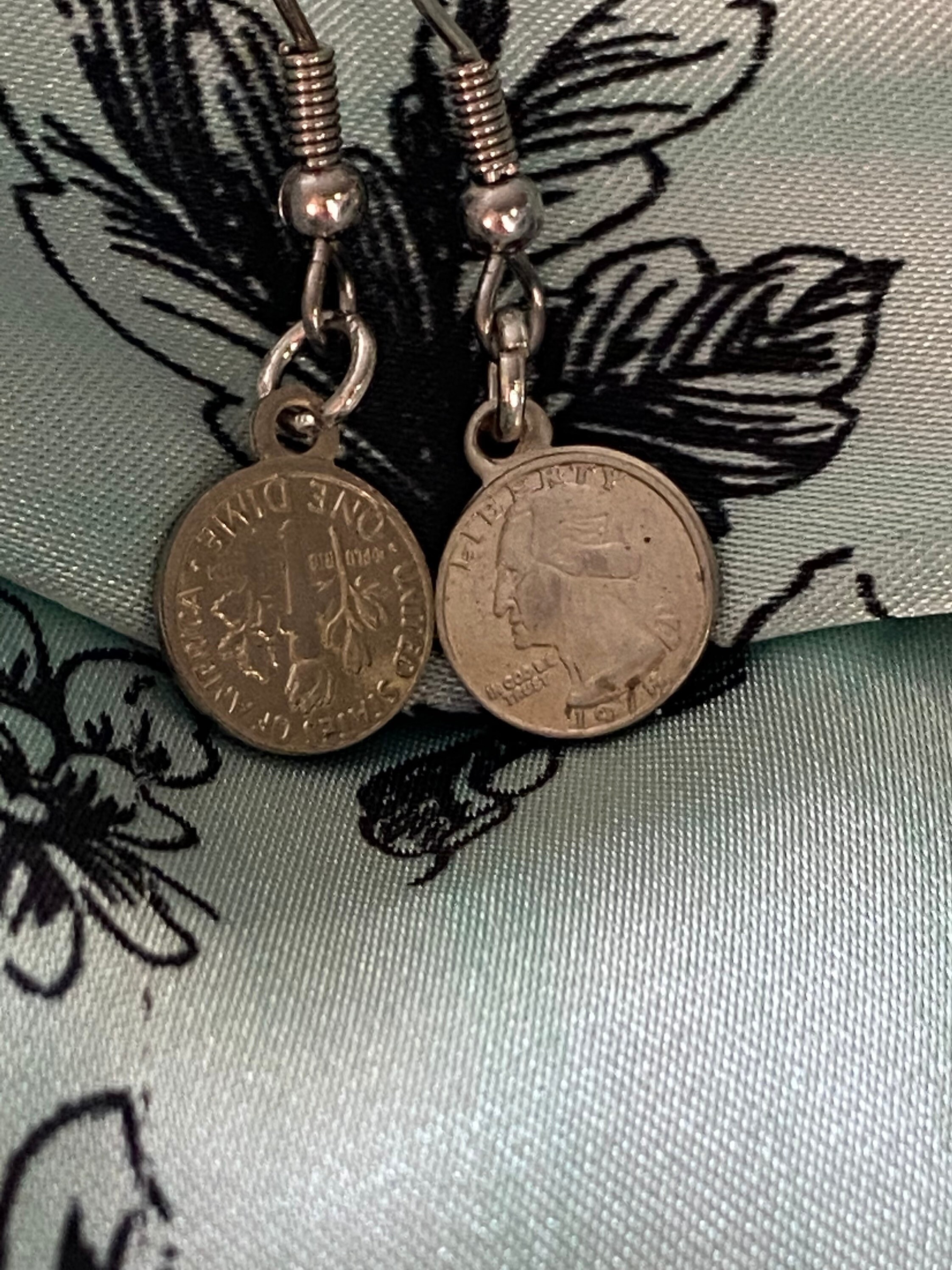 Money earrings Etsy