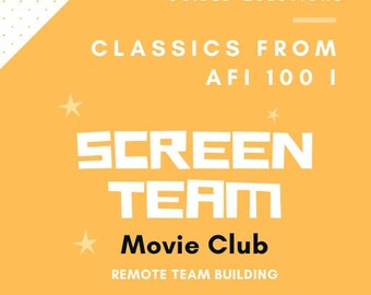 バーチャル チーム ビルディング ガイド | AFI 100 のクラシック | 映画クラブ