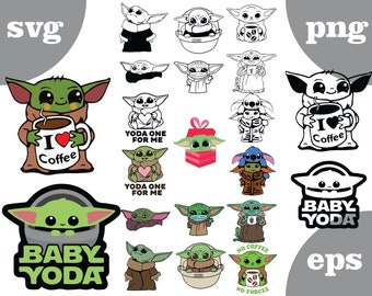Yoda Svg Etsy