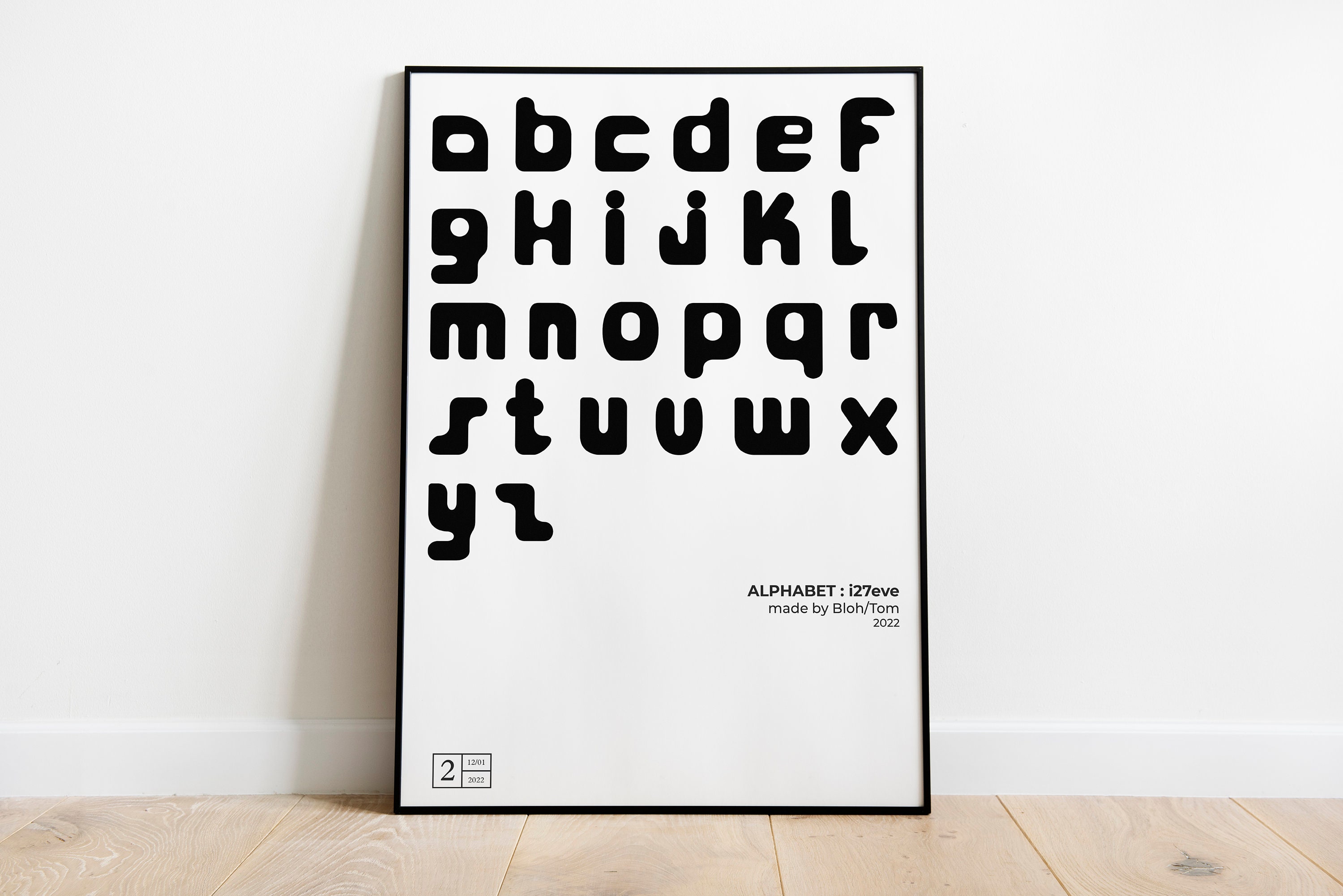 Typographie Poster