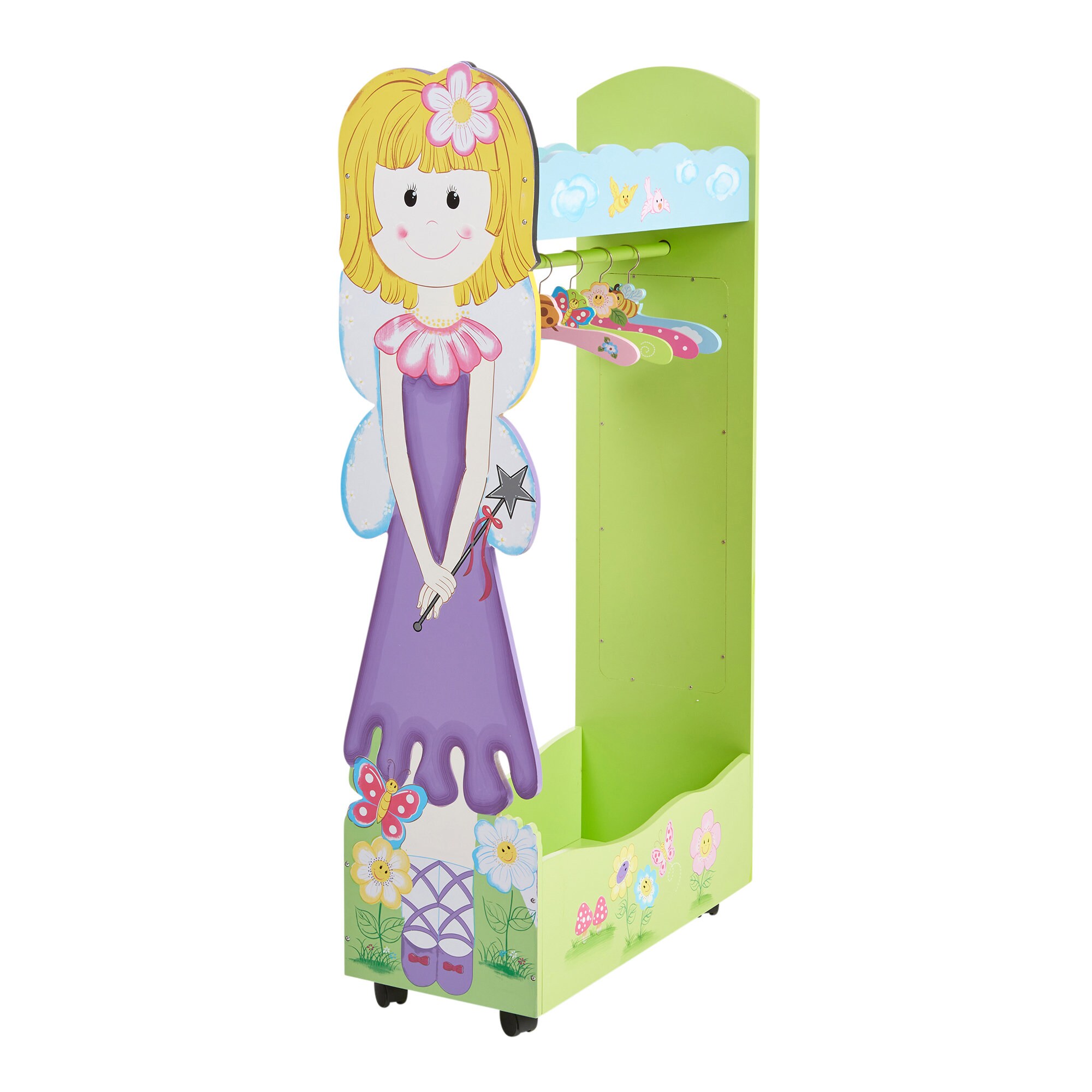 Kids Dress Up Rail Wooden Fairy Dress Up Storage Centre with Etsy