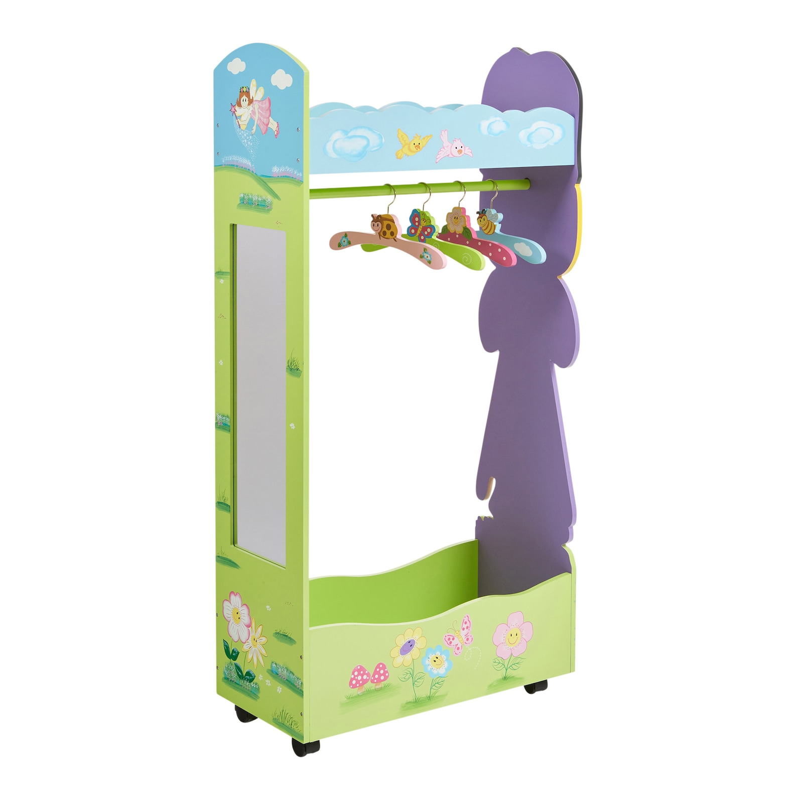 Kids Dress Up Rail Wooden Fairy Dress Up Storage Centre with Etsy