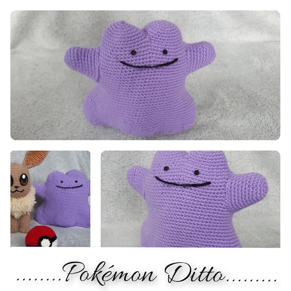 Pokemon Ditto ENGLISH/DUTCH + FREE Pokemon Ball