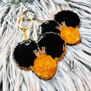 Afro Centric Keychain | Puff Girl| Black Girl Magic