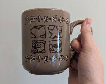 Vintage 1990s Friends Mug | Friends Fan Kitchen Decor Gift