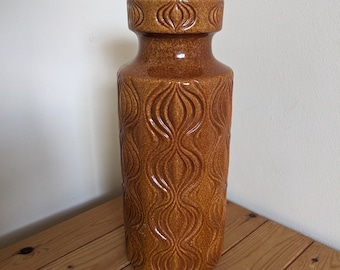 Scheurich West Germany Onion Pattern Vase | Vintage Kitchen Decor 1970s