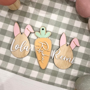 Personalised Easter Basket Tag