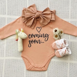 Coming soon onesie