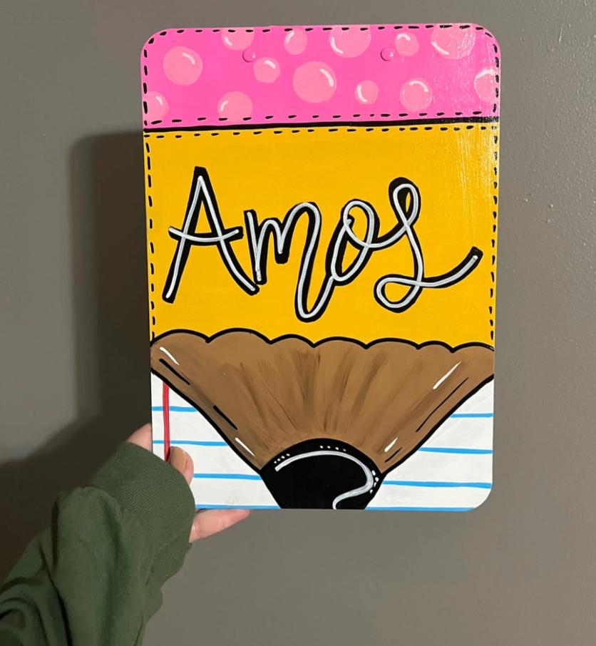 presse-papiers peint | Crayon + papier| Enseignant