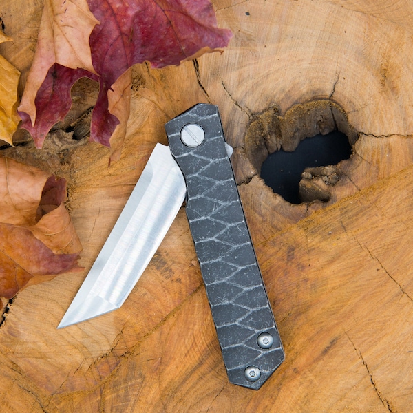 Pocket knife / Outdoor knife // Stainless steel blade / PRO00006165