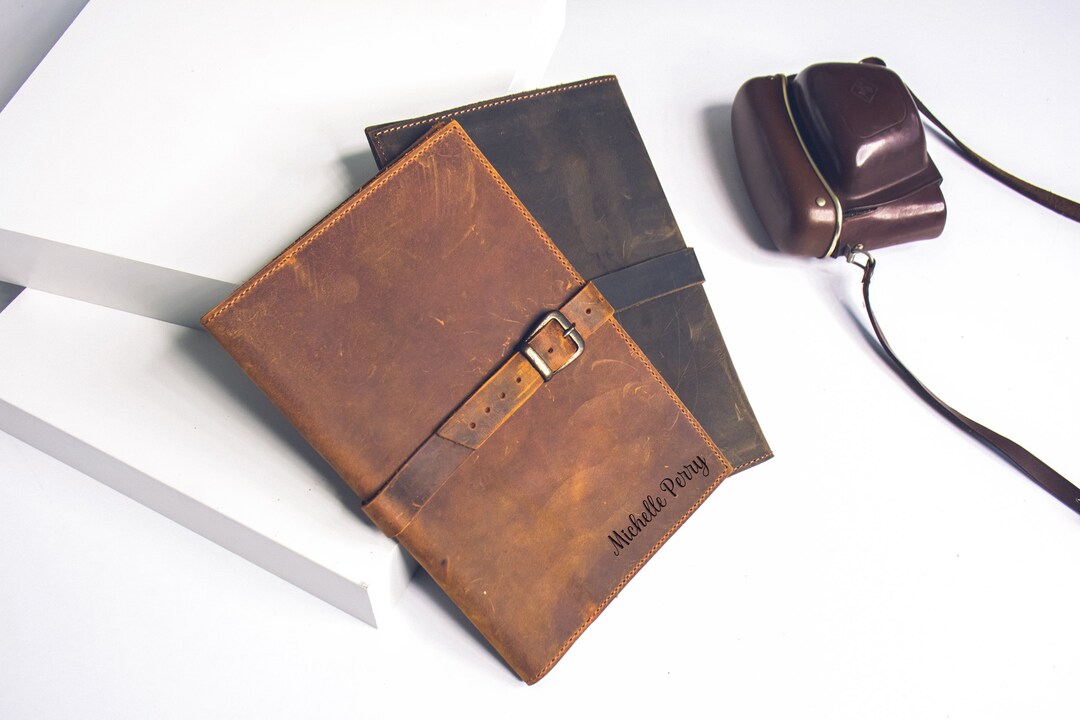 Rustic Refillable Personalized Leather Refillable Journal for Graduation Gift, Custom ...