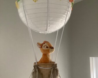 Bambi  in a Hot Air Balloon Light shade, decoration, Toy Included,