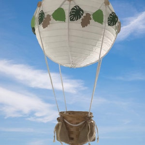 Hot Air Balloon Light shade, decoration, woodland, jungle themed,