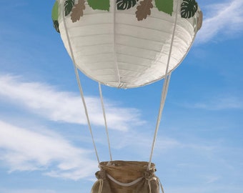 Hot Air Balloon Light shade, decoration, woodland, jungle themed,