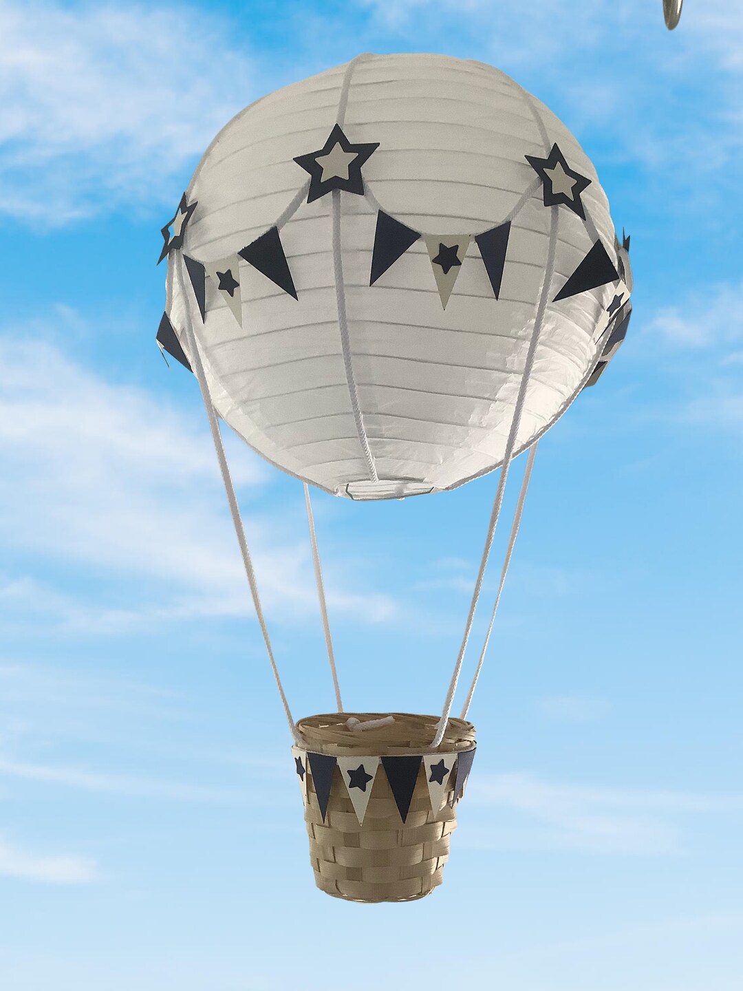 Hot Air Balloon Light Shade Decoration Nursery Playroom Etsy UK