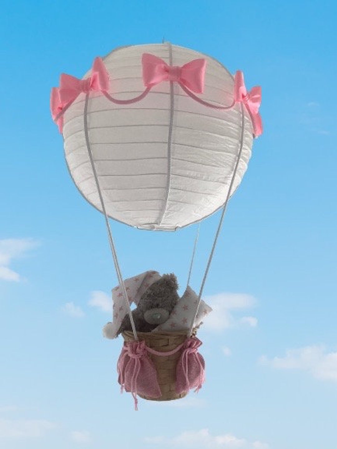 Hot Air Balloon Light Shade Decoration Nursery Playroom Etsy