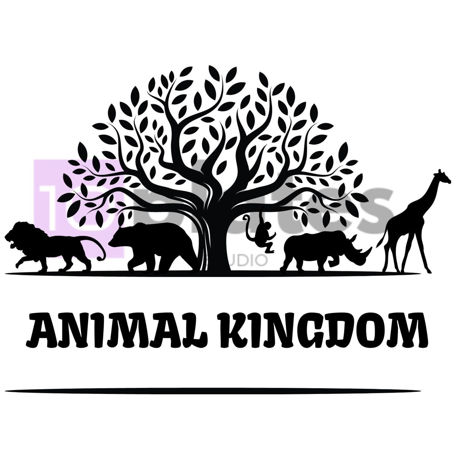 Animal Kingdom SVG Cutting File, Safari Svg, Animal Lover Svg, Wild ...