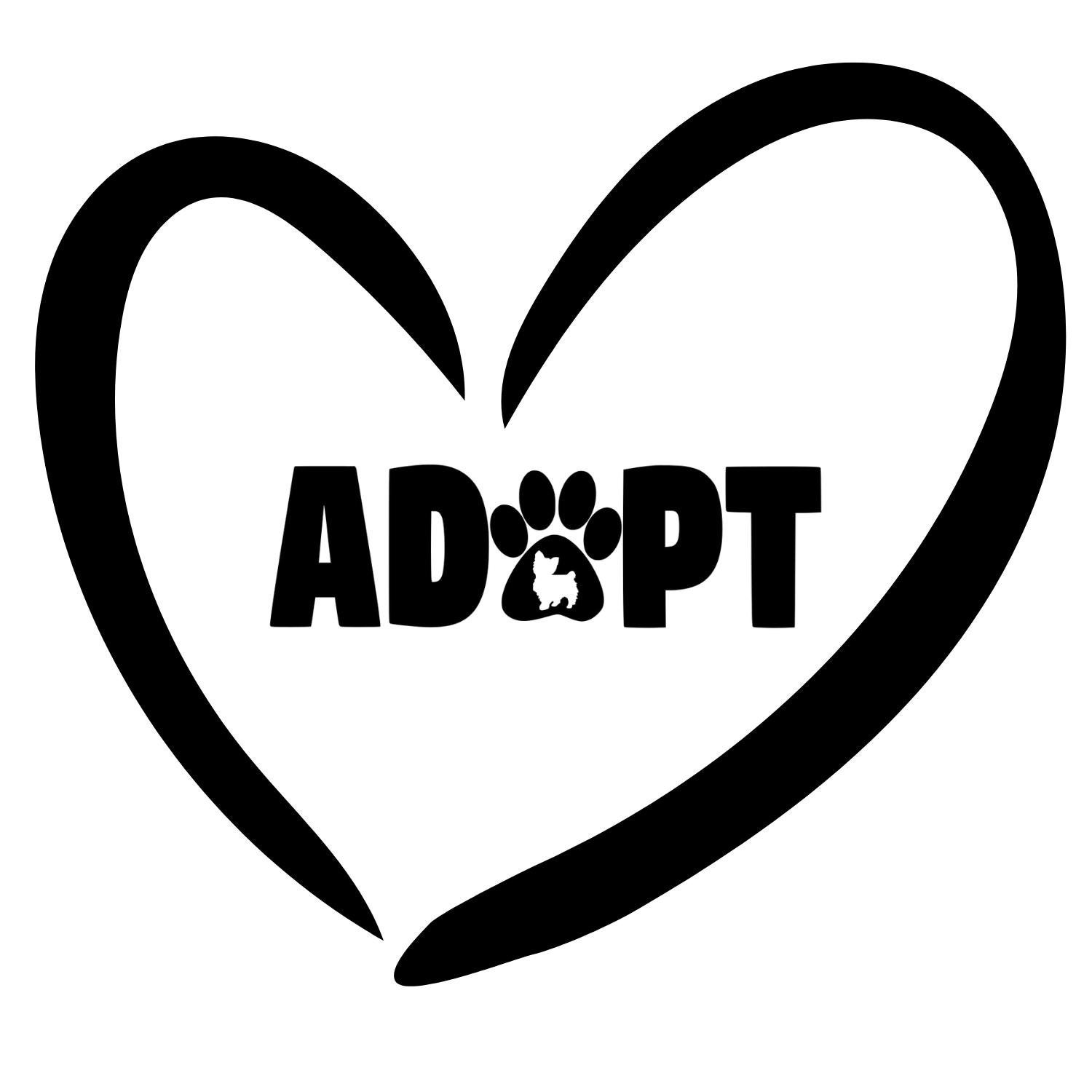 Adopt SVG File, Pet Lover, Adopt a Pet Svg Dog Lover, Dog Adoption SVG ...