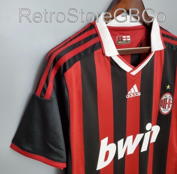 retro ac milan shirt