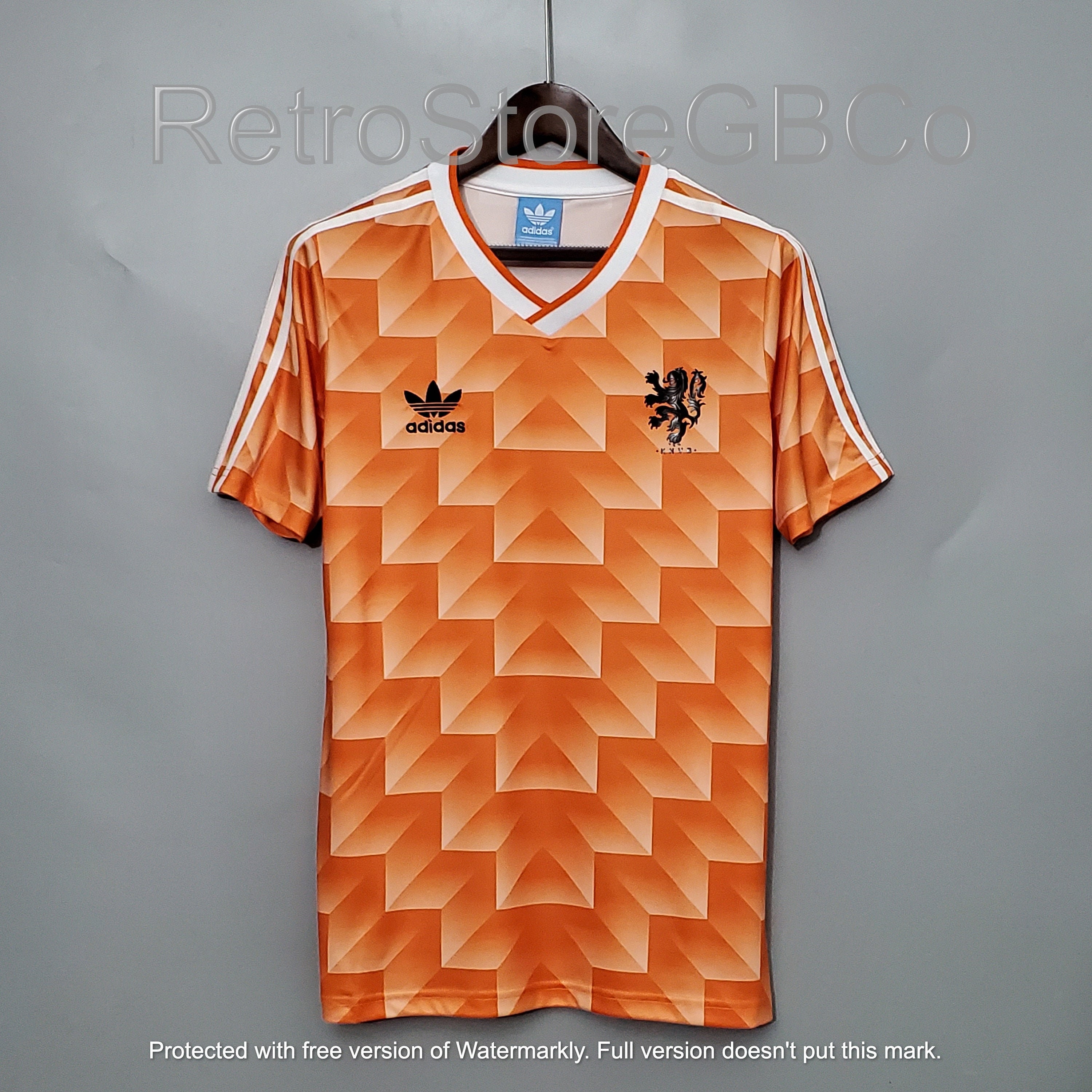 Retro Netherlands 88 Football/Soccer Jersey Etsy
