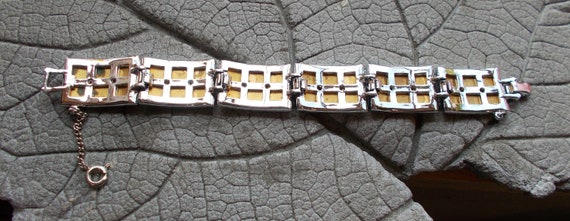 Vintage Costume Jewelry, Vintage Link Bracelet, L… - image 7