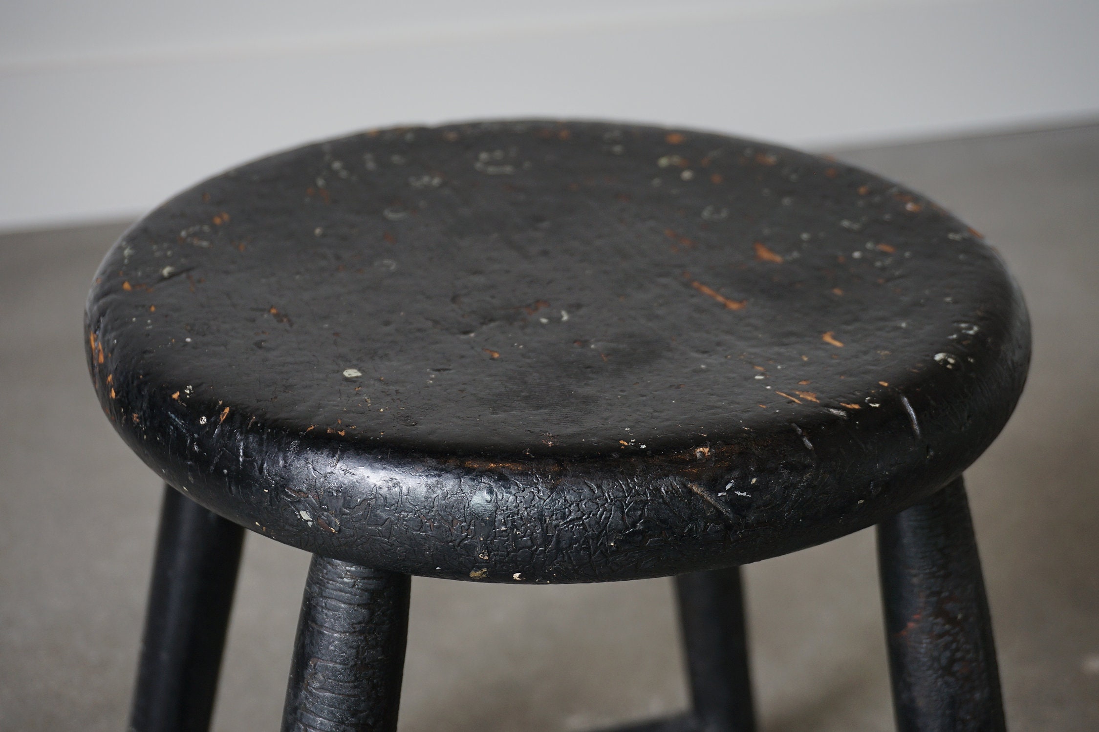 Antiker schwarzer französischer Vierbeiner Primitiver | Etsy