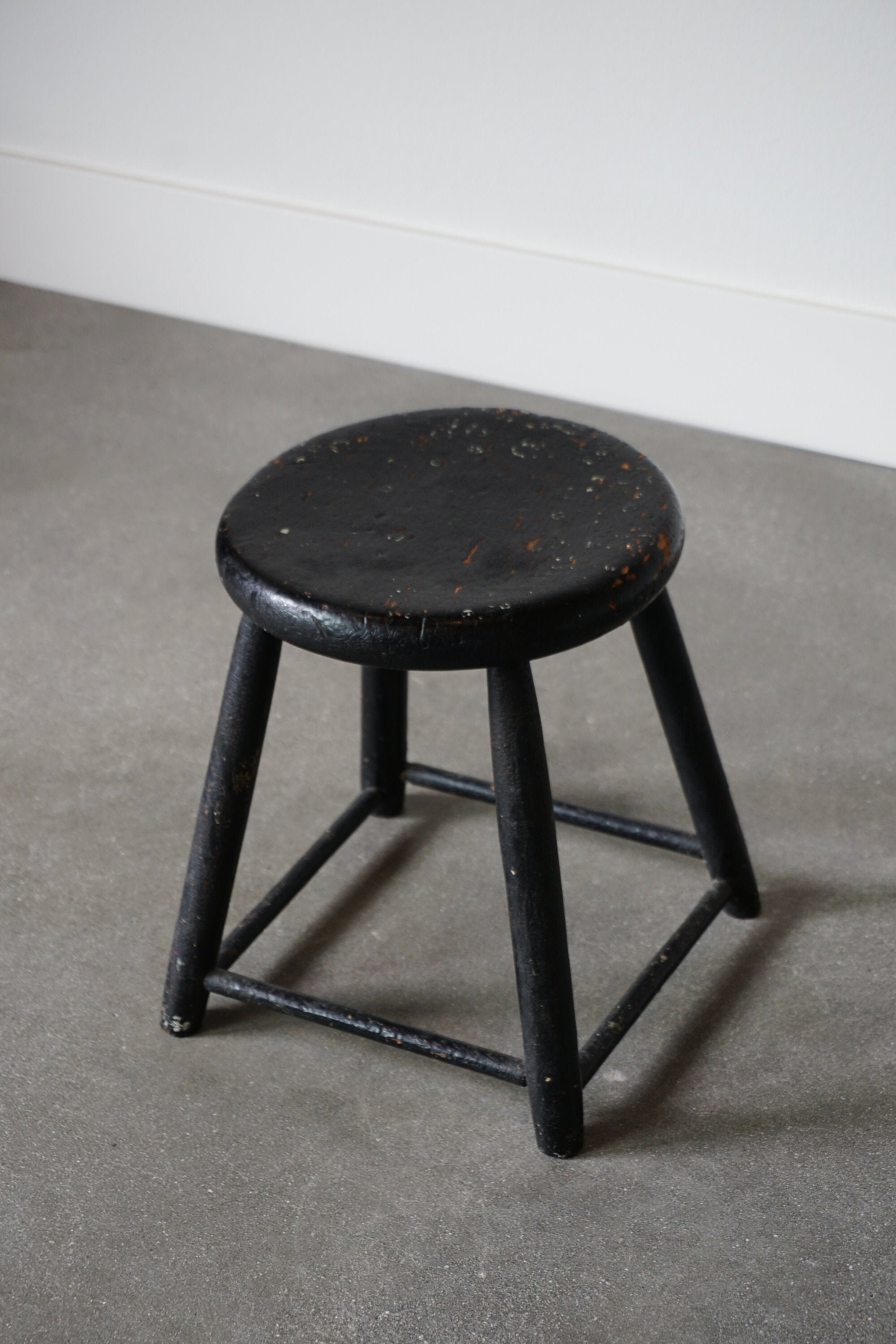 Antiker schwarzer französischer Vierbeiner Primitiver | Etsy