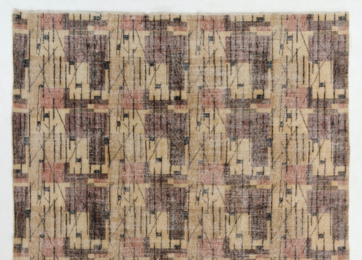 激安！特価品 Zeki Müren Vintage Handmade Turkish Rug. 7.4x11 Ft, BC706 - Etsy その他