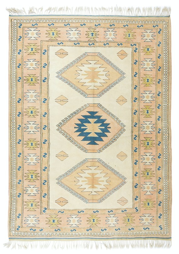 73.5×85&quot;Ether” ViNTAGE TURKiSH RUG CDRNR040OR10001926_CDRN1926_1o