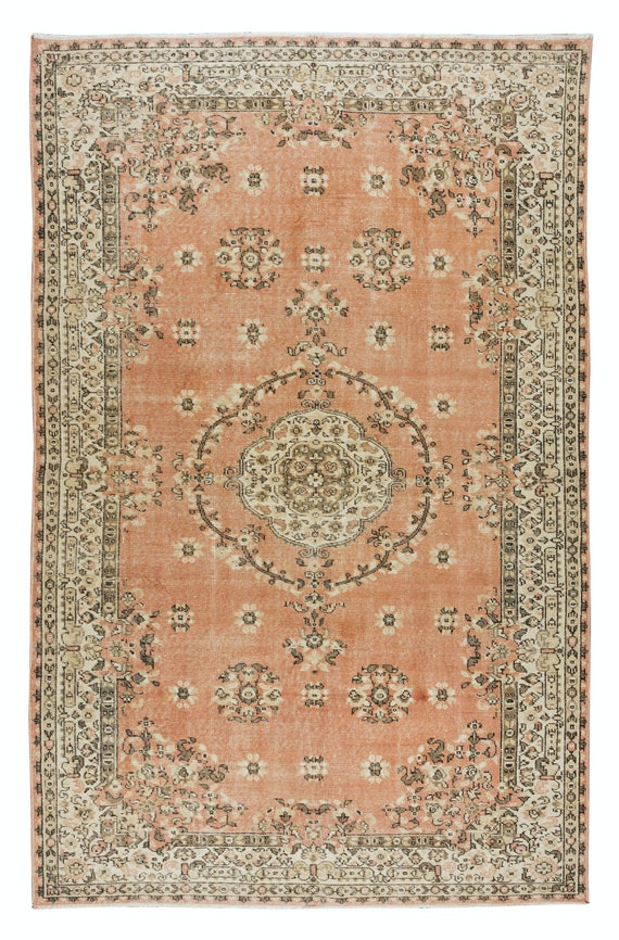底値SALE▶︎ヴィンテージトルコラグ手織り美品61x115cm程メダリオン美品 楽天市場】トルコ 手織り絨毯 189×99cmコンヤ地方のフラワー