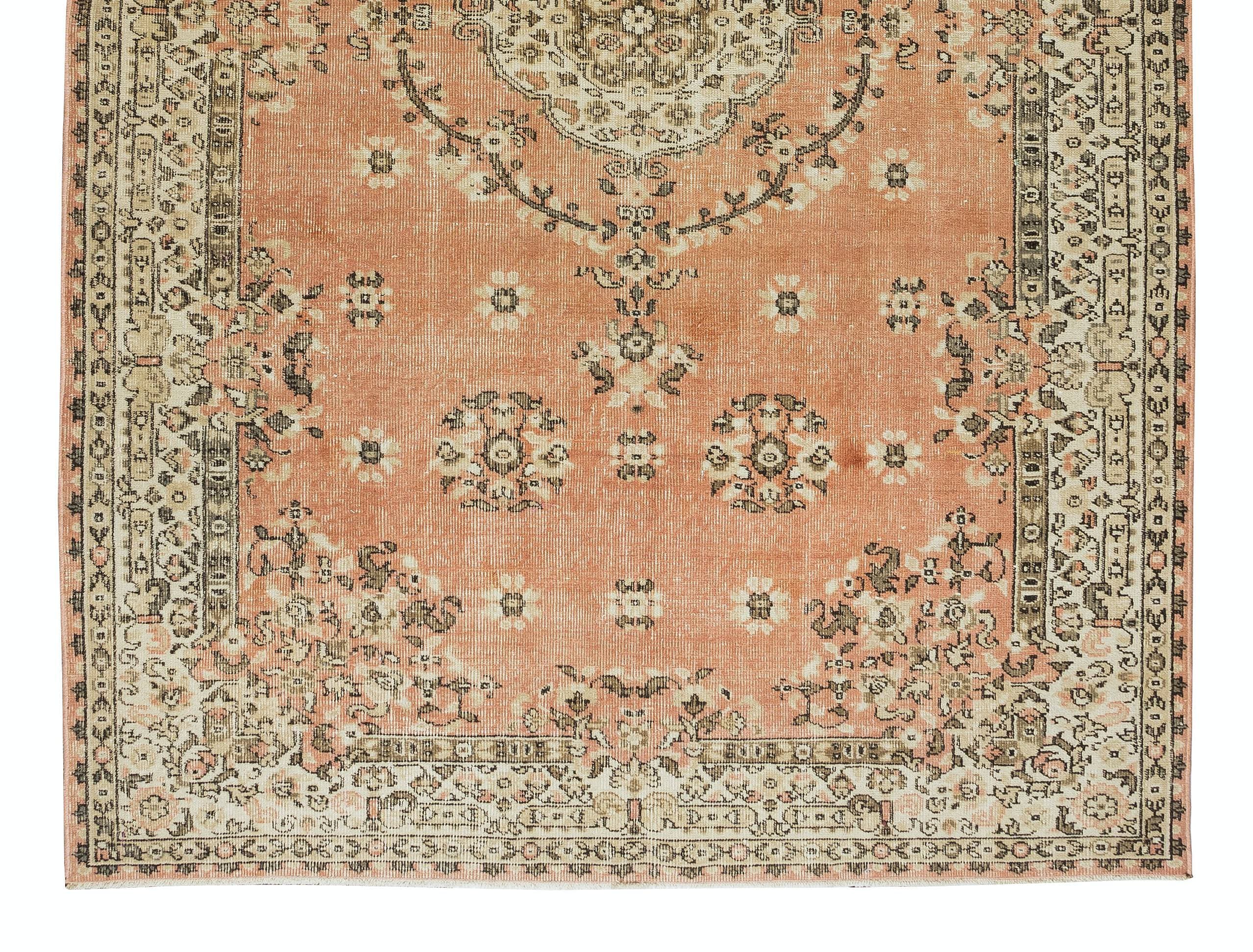 底値SALE▶︎ヴィンテージトルコラグ手織り美品61x115cm程メダリオン美品 il_fullxfull.4355303491_nz29.jpg