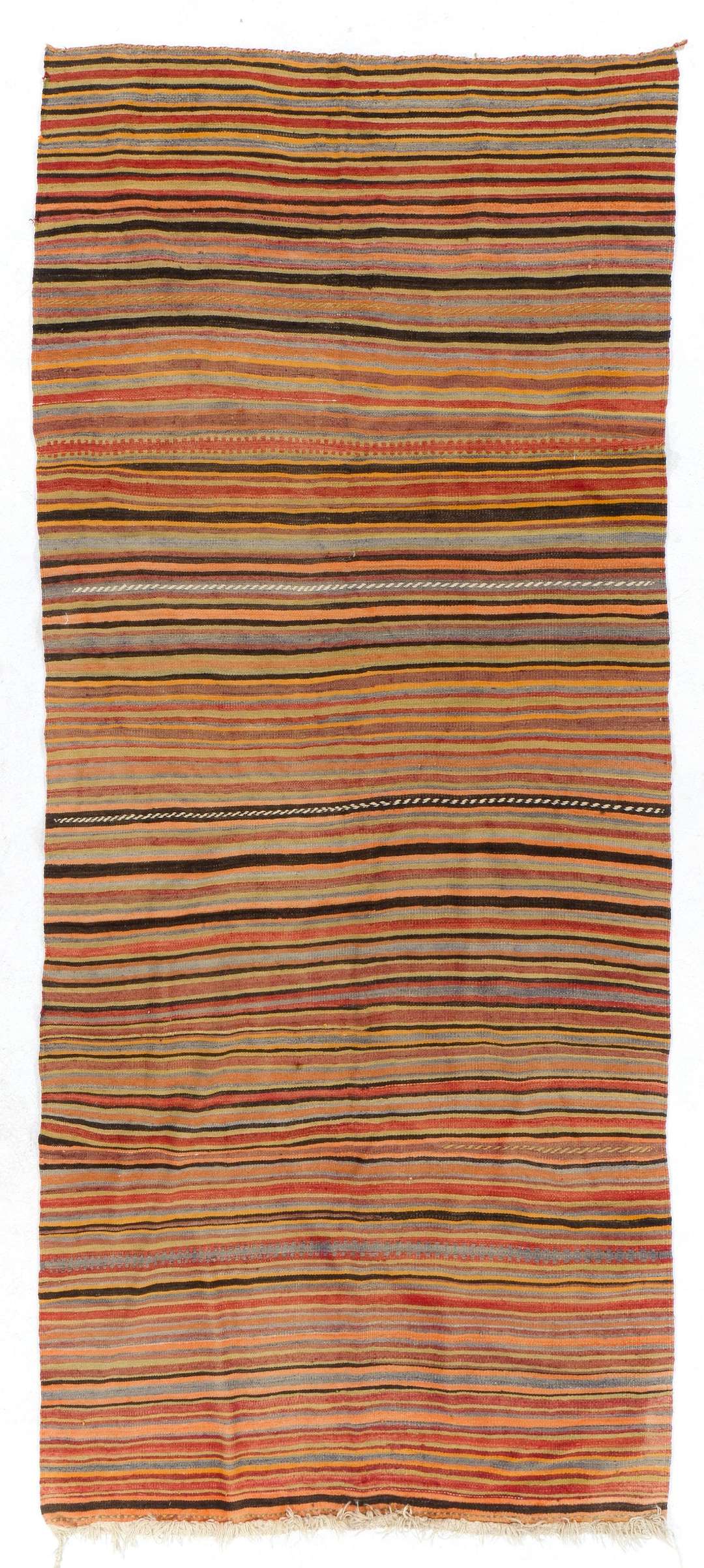 ヴィンテージ キリム 大判 手織り ヴィンテージ キリム大判手織り