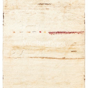 Minimalist Handmade &quot;Tulu&quot; Rug, 100% Organic Wool, Made-to-Order, Customizable. BG216