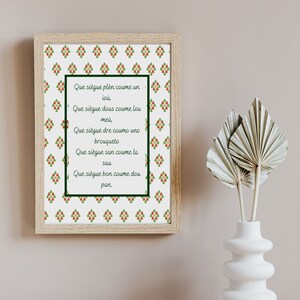 Affiche Chambre De Bebe Chambre D Enfant Provencale Etsy