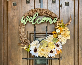 Farmhouse Fall Wreath