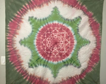 Handmade Tie Dyed tapestry