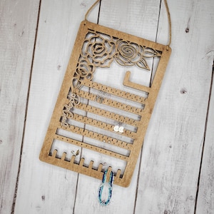 Jewelry Organizer | Earring Holder | Jewelry Holder | Earring Rack | Jewelry Display