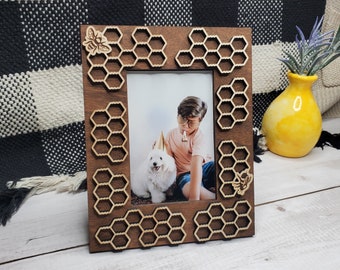 Picture Frame | Wood Frame | Honeycomb Picture Frame | Wooden Frame