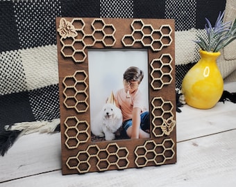 Picture Frame | Wood Frame | Honeycomb Picture Frame | Wooden Frame