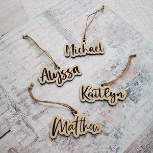 Custom Name Ornaments | Christmas Ornaments | Personalized Ornament