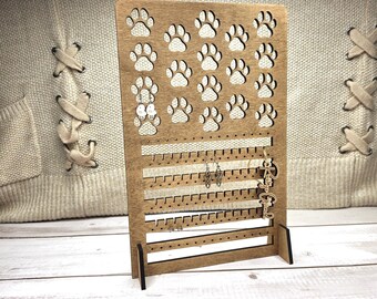 Dog Paw Earring Holder | Jewelry Organizer | Jewelry Holder | Earring Display | Jewelry Display