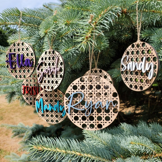 Personalized Family Christmas Ornament