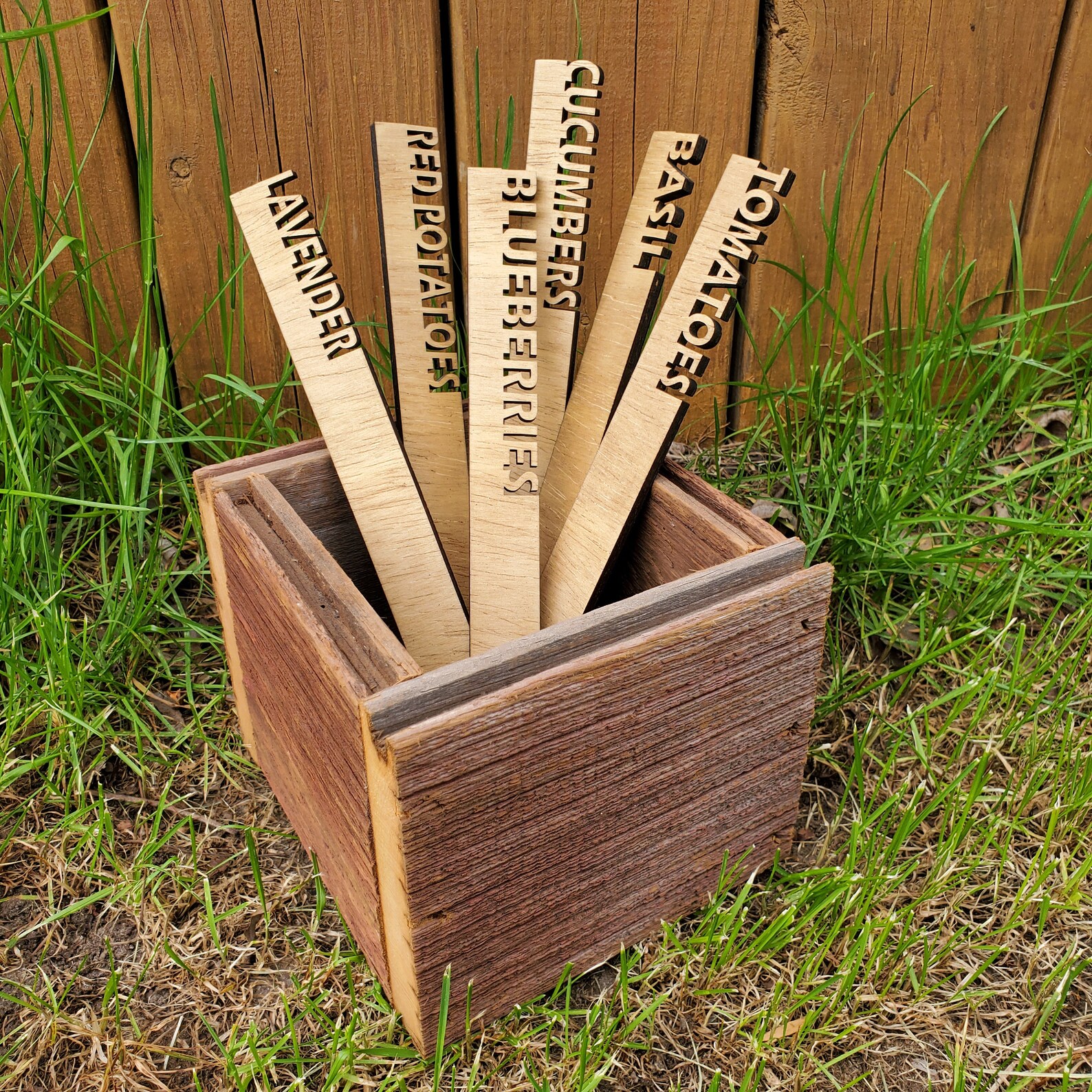 Plant Markers Plant Labels Garden Decor Garden Markers Etsy