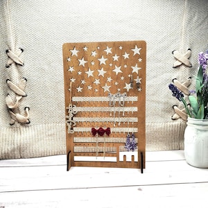 Earring Holder | Jewelry Holder | Earring Rack | Jewelry Display | Earring Organizer