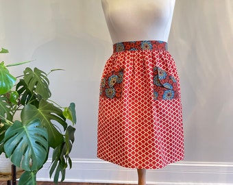 Mother’s Day Gift - Women’s Cotton Half Apron - Adjustable size Small to XXL - Cottage Core - Homemaker - Home Cook Chef Baker Gift Idea