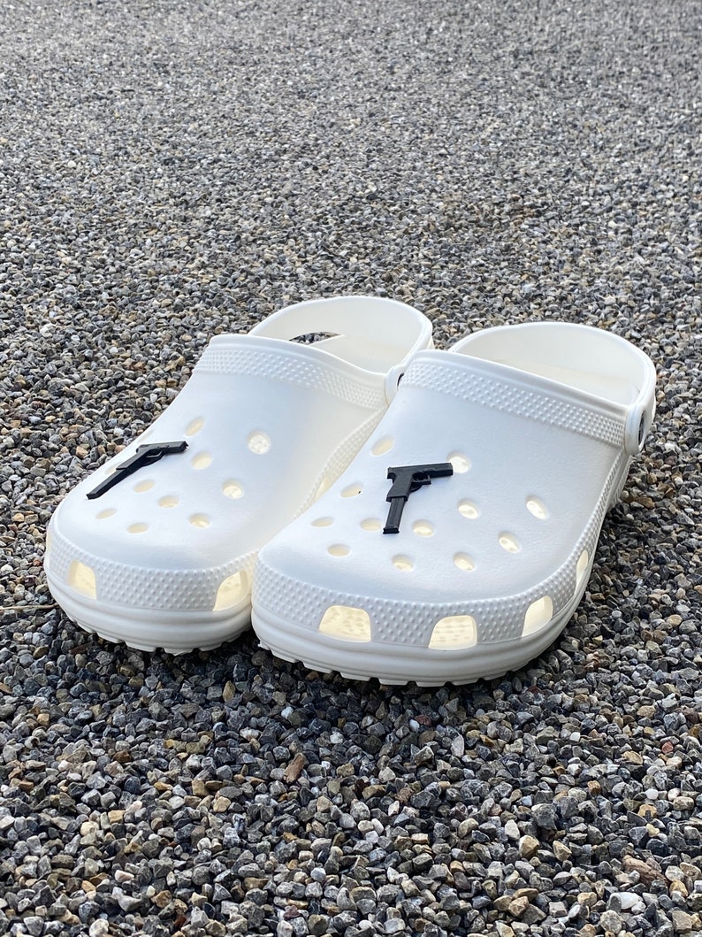 Gun Croc Charm Croc charm Anhänger Jibbitz for crocs Etsy