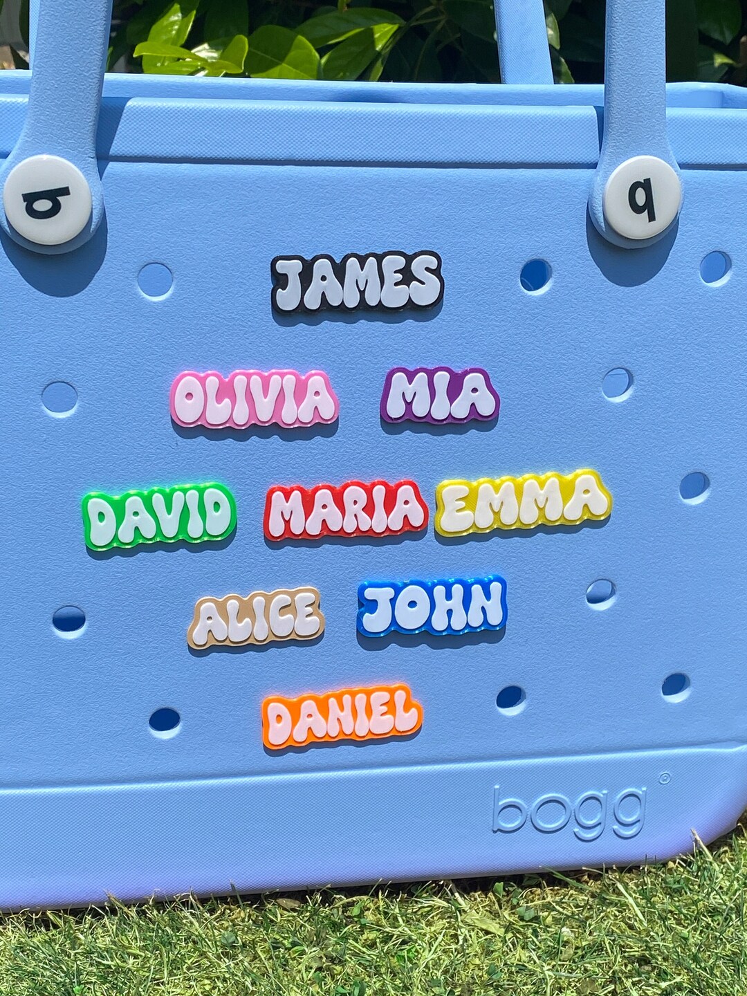 Custom Name BOGG BAG Jibbitz Etsy